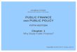 PUBLIC FINANCE AND PUBLIC POLICY - WOUleadlej/Winter 2017/EC 319... · 2017. 1. 7. · Jonathan Gruber: Public Finance and Public Policy , Fifth edition Copyright © 2016 by W. H