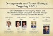 Oncogenesis and Tumor Biology: Targeting ASCL1 · 2018. 5. 8. · Oncogenesis and Tumor Biology: Targeting ASCL1. Rahul Kollipara. Trisha Savage. Karine. Pozo. Demetra. Kelenis. U01