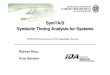 SymTASymTA/S SymTA/S SymbolicSymbolic Timing Analysis for ... · IDA, TU Braunschweig ARTIST2 PhD Course, June 12, DTU Copenhagen, Denmark 36 Bus TDMA 1/2 Time Triggered System (TDMA)