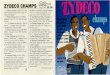 ZYDECO CHAMPS - Smithsonian Institutionfolkways-media.si.edu/liner_notes/arhoolie/ARH00328.pdfZYDECO CHAMPS 1. Clifton Chenier: josephine ParSe Ma Femme (Clifton Chenier) From CD/C