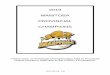 2019 MANITOBA PROVINCIAL CHAMPIONS Handbook White Section 2.pdf2021-03-04- 138 2019 PROVINCIAL CHAMPIONS 2019 13U “AAA” Tier 1 - Provincial Champions – Bonivital Blacksox Back