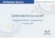 SAWS Web Portal and API - South African Weather Service · SAWS Web Portal and API. WeatherSMART Symposium. 18-19 March 2019. SA Weather Servicewebportal.weathersa.co.za. Introduction