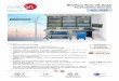 Wind Power Plants with Double Feed Induction Generator2 The AEL-WPP is used to investigate the design and operation of modern wind power stations. The AEL-WPP consists of a prime motor
