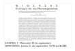B I O L 4 3 6 5 Ecología de los Microorganismosamassol/biol4365/Massol_03.pdfCultivo de Microorganismos Fastidiosos 1. Agentes solidiﬁcantes Agar y agentes inhibidores, uso de gellan