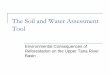 The Soil and Water Assessment Tool - Texas A&M University · 2010. 4. 7. · Land Area Relationships Thika Tana Thiba PPT = 4% RO = 40% SED = 44% PPT = 93% RO = 52% SED = 50% PPT