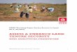ASSESS & ENHANCE LAND TENURE SECURITY...HEKS Working Paper Series Access to Land – No 2, 02/15 3 1. Introduction Restricted and endangered access to land and resources has proven