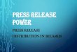 Press Release Distribution Services in Belarus