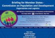 Briefing for Member States - Commission on Population and … · 2015. 3. 20. · Briefing for Member States – Commission on Population and Development Organization and Logistics