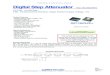 NON-CATALOG Digital Step Attenuator - Mini-Circuits.pdfMini-Circuits ® Page 6 of 12P.O. Box 350166, Brooklyn, NY 11235-0003 (718) 934-4500 sales@minicircuits.com NON-CATALOG Digital