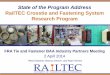 RailTEC Crosstie and Fastening System Research Program · 2019. 1. 18. · 2010 August –Hired Third Graduate Student (Ryan Kernes) ... AREMA 1 1 WCRR 4 1 3 TRB 4 3 1 JRC 4 8 Total