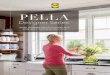 PELLA...Pella aluminum-clad exterior. Old wood exterior. Motorize your blinds and shades. Pella ® Insynctive technology can raise and lower your Designer Series between-the-glass