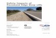 Safety Impacts of Pavement Edge Drop-offs · 2016. 8. 29. · 2 ABOUT THE SPONSOR This study was initiated and primarily funded by the AAA Foundation for Trafﬁc Safety in Washington,