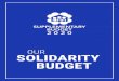 Solidarity Budget Booklet - Singapore Institute of Architects · SEP Income Relief Scheme (SIRS) • More SEPs will qualify for SIRS Automatic inclusion for SEPs who also earn a small