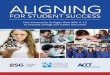 ALIGNING - ERIC · 2019. 2. 11. · Innovation and Opportunity Act, more states are aligning the work of in-school, out-of-school and adult training programs through their workforce