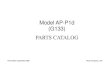 Model AP-P1d (G133) PARTS CATALOG Catalog/Aficio SP... · 2015. 1. 13. · (G133) PARTS CATALOG Ricoh Company, LTD. Model AP-P1d (G133) PARTS CATALOG This catalog gives the numbers