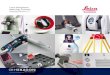 Leica Geosystems Metrology Products Catalog Version 1...5 Thank you for ordering a copy of the 2011 Leica Geosystems Metrology Products Catalog. This catalog contains the complete
