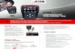 Comprehensive TPMS Service Tool - ATEQ PL · 2018. 3. 9. · TPMS tool with coverage for European, American and Asian vehicles. The ATEQ VT56 supports all known programmable TPMS