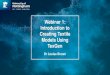 Webinar 1: Introduction to Creating Textile Models Using ...texgen.sourceforge.net/documents/Webinar1_IntroductionToTexGen.… · Introduction to Creating Textile Models Using TexGen