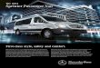 The 2014 Sprinter Passenger Van - Auto-Brochures.com · 2015. 5. 27. · The 2014 Sprinter Passenger Van First-class style, safety and comfort. With room for 12 (11+1), the Sprinter