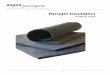 Pyrogel Insulation · 2013. 10. 15. · requirements for ASTM C 547 Standard Specifications for Mineral Fiber Pipe Insulation. ASTM C 1511 - WATER REPELLENCY Water repellency test