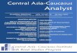 Central Asia-Caucasus Analyst · 2016. 5. 3. · china’s deepening engagement with 9 pakistan on counterterrorism ghulam ali prospects for ‘kyrgyz scenario’ debated in tajikistan