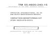 TM 55-4920-243-15TM 55-4920-243-15 TECHNICAL MANUAL HEADQUARTERS DEPARTMENT OF THE ARMY NO. 55-4920-43-15 Washington, D.C., 12 July 1968VIBRATION MONITORING KIT Section I II …