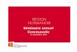 Séminaire annuel Communotic - Normandie · 2020. 2. 12. · Bases de la multimodalité Badgeons les Référents numériques en organisme de formation. ... au Long de la Vie - Région