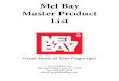 Mel Bay Master Product List · 2021. 5. 14. · Mel Bay Master Product List Great Music at Your Fingertips! 800-863-5229 or 636-257-3970 Fax: 800-660-9818 email: email@melbay.com