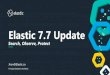 Elastic 7.7 Update 7.7...In version 7.5 we introduced binary classification, which classified data points into two possible categories. E.g. malicious, benign In version 7.7 we have
