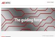 The guiding force - AZ INTEC AZ INTEC...20 Products Components for container construction • Fittings for safe heating, ventilating, filling or emptying containers • From special