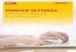 PRINTER SETTINGS - DHL Express Portugal · 2019. 3. 26. · If you have a label printer, these additional documents will need to be printed separately on A4 paper. Once you have selected