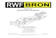 HSII PLOW OPERATOR’S MANUAL PLOW OPERATOR'S...This manual contains installation instructions, pre-operation checklist, operating procedures, parts and components for the BRON HSII