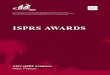 2021 - ISPRS - AWARDS BOOKLET 24 PAGES DEF...United States Geospatial Intelligence Foundation (USGIF) Academic Achievement Award 2015. In 2016, he was awarded the ISPRS Schwidefsky