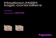 Schneider Electric Modicon M251 Modular Controller...- an “Ethernet 1” network (1) with 2 RJ 45 ports connected by an internal switch, this network being mainly for communication