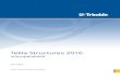 Tekla Structures 2016...Tekla Structures 2016 Interopérabilité avril 2016 ©2016 Trimble Solutions Corporation Table des matières 1 Qu'est-ce que l'interopérabilité ?.....9 2