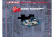 HYDAC Accessories. Product Catalogue. · 2017. 11. 1. · HYDAC Accessories, for every application ... Wherever ﬂuid technology requires to be shut off, switched or controlled,