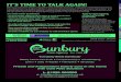 IT’S TIME TO TALK AGAIN! - Bunbury Care Agency · 2018. 9. 11. · Tarporley Talk September 2018 7 Sarah Green – DirectorPlease contact us Campaigning to help people remain living