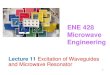 ENE 428 Microwave Engineering - KMUTTwebstaff.kmutt.ac.th/~thorin.the/ENE428/Lectures/Lecture... · 2019. 8. 28. · Electric and magnetic polarization Aperture shape e m Round hole