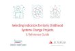 Moving Health Care Upstream - Selecting Indicators for Early … · 2020. 10. 30. · health Demographic information Child health Early care and education Community environment Health
