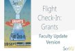 Flight Check-In: Grants - Vanderbilt · 2019. 1. 19. · Flight Check-In: Grants Faculty Update Version . skyvu @vanderbilt.edu Email your questions! Agenda •PPM Overview •Grants
