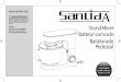 Stand Mixer Batteur sursocle Batidora de PedestalIqTbDmaL.pdf · 2020. 6. 28. · 10. Do not operate any appliance with a damaged supply cord or plug, or after the appliance malfunctions