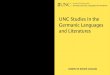 UNC Studies in the Germanic Languages and Literatures · 2020. 7. 15. · and film. Paper, $26.00, 978-1-4696-1516-5 Open access ebook, 978-1-4696-5845-2 Volume 126, published 2003