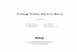 Telog Data Recorders - Trimble Waterdownload.trimblewater.com/Telog_Data_Recorders.pdf · 2017. 4. 11. · Telog Data Recorders User Guide R-3000 Series WLS Series LC-800 Series WPS