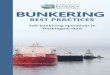 Bunkering Best Practices · This Bunkering Best Practices manual contains tips and best practices that can help you prevent oil spills and protect Washington’s environment, public