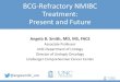 BCG-Refractory NMIBC Treatment: Present and Future · (Tokyo strain 100 µl at 0.5 mg /ml) + Intravesical BCG (Tokyo strain 80 mg/dose) Intravesical BCG (Tokyo strain 80 mg/dose)