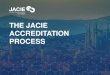 THE JACIE ACCREDITATION PROCESS - EBMT · 2021. 5. 27. · The inspection report path. Click to add title 17. Evidence of corrections. Invitation Inspection Evidence of corrections
