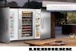 Falcon & Liebherr Appliances - New dimensions in freshness...Liebherr’s fridges and freezers are fitted with modern LED lighting. Upon opening the appliance door, the interior becomes