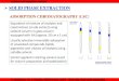 ADSORPTION CHROMATOGRAPHY (LSC)poustkaj/ISM 5-EN LSC_SPE_Disks... · 2014. 4. 4. · Usually selective irreversible adsorption of unwanted compounds (lipids, pigments) and elution