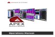 APEX Automation Manual - Arrakis Systemsarrakis-systems.com/pdfs/APEX Manual.pdf · APEX software. 5) Press the Power button on the front of the Harmony Sound Card to turn the power