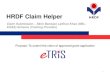 HRDF Claim Helper...HRDF Claim Helper Claim Submission – Skim Bantuan Latihan Khas (SBL-KHAS) Scheme (Training Provider) Purpose: To submit the claim of approved grant applicationHRDF